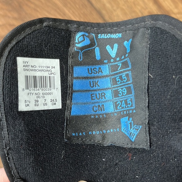 Salomon Ivy Snowboard Boots - Picture 5 of 12